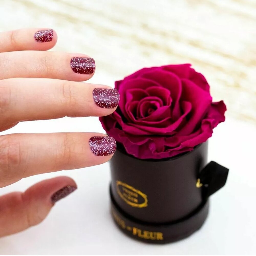 Color Street Nail Black Cherry Bonbon